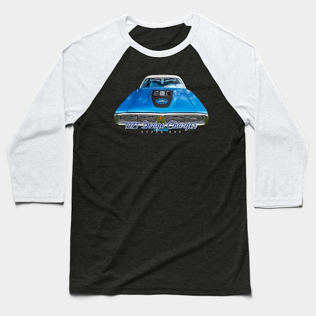 1971 Dodge Charger Super Bee Baseball T-Shirt by Gestalt Imagery